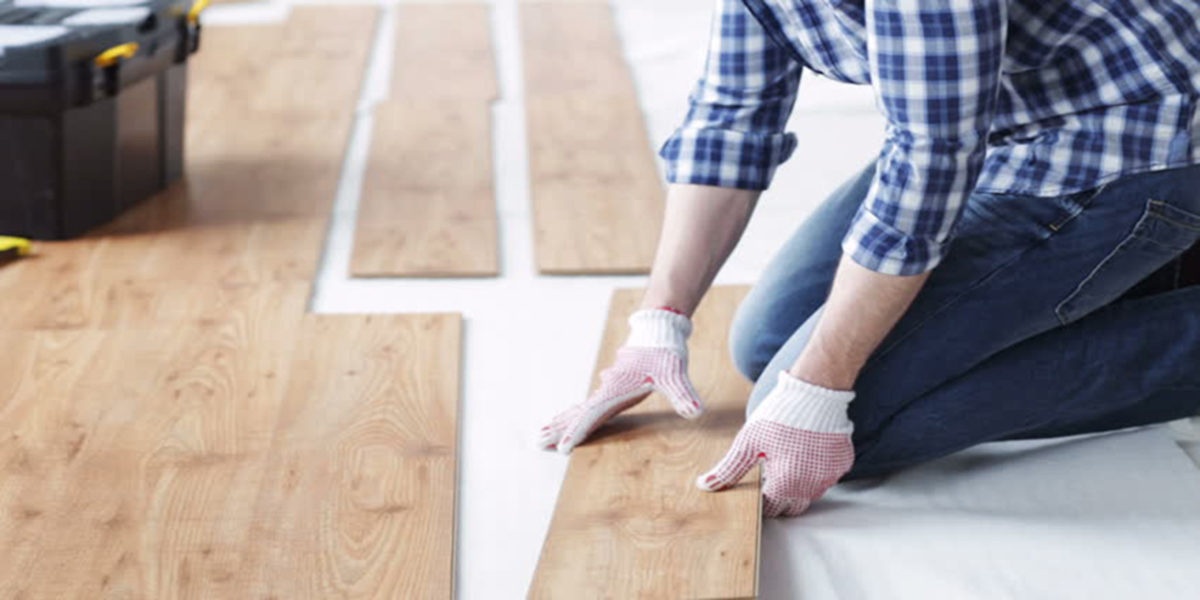 Plank Flooring Detail